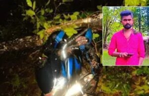 ತೀರ್ಥಹಳ್ಳಿ: ಚಲಿಸುತ್ತಿದ್ದ ಬೈಕ್ ಮೇಲೆ ಮರ ಬಿದ್ದು ಯುವಕ ಸ್ಥಳದಲ್ಲೇ ಸಾವು