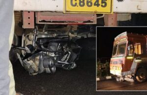 ರಾಷ್ಟ್ರೀಯ ಹೆದ್ದಾರಿಯಲ್ಲಿ ಅಪಘಾತ: ಓರ್ವ ಬಾಲಕಿ ಸ್ಥಳದಲ್ಲಿಯೇ ಸಾವು