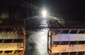 ಅಪಾಯದ ಮಟ್ಟ ಮೀರಿ ಹರಿಯುತ್ತಿರುವ ಭದ್ರಾ ನದಿ: ಹೆಬ್ಬಾಳ ಸೇತುವೆ ಮುಳುಗಡೆ