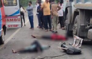 ಕಲಬುರಗಿ: ಬಸ್- ಬೈಕ್ ನಡುವೆ ಡಿಕ್ಕಿ- ಇಬ್ಬರ ಸಾವು