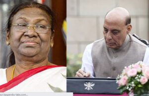 ಕಾರ್ಗಿಲ್ ವಿಜಯ ದಿವಸ: ವೀರ ಯೋಧರಿಗೆ ರಾಷ್ಟ್ರಪತಿ ದ್ರೌಪದಿ ಮುರ್ಮು, ರಾಜನಾಥ್ ಸಿಂಗ್ ಗೌರವ ನಮನ