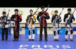 ಪ್ಯಾರಿಸ್ ಒಲಿಂಪಿಕ್ಸ್: ಶೂಟಿಂಗ್ ನಲ್ಲಿ ಚಿನ್ನ ಗೆದ್ದ ಚೀನಾ