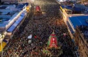 ಪುರಿ ಜಗನ್ನಾಥ ರಥಯಾತ್ರೆಯಲ್ಲಿ ಕಾಲ್ತುಳಿತ: ಓರ್ವ ಸಾವು, 400ಕ್ಕೂ ಹೆಚ್ಚು ಮಂದಿಗೆ ಗಾಯ