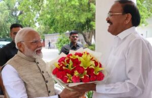 75ನೇ ವಸಂತಕ್ಕೆ ಕಾಲಿಟ್ಟ ವೆಂಕಯ್ಯ ನಾಯ್ಡು: ಶುಭ ಕೋರಿದ ಪ್ರಧಾನಿ ಮೋದಿ