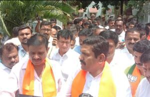 ಮುಡಾ ಹಗರಣ: ಮೈಸೂರಿಗೆ ಪ್ರತಿಭಟನೆಗೆ ತೆರಳುತ್ತಿದ್ದ ಬಿಜೆಪಿ ಅಧ್ಯಕ್ಷ ವಿಜಯೇಂದ್ರ ಬಿಡದಿ ಪೊಲೀಸ್ ವಶಕ್ಕೆ