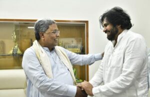 ಸಿಎಂ ಸಿದ್ದರಾಮಯ್ಯರನ್ನು ಭೇಟಿಯಾದ ಆಂಧ್ರ ಡಿಸಿಎಂ ಪವನ್ ಕಲ್ಯಾಣ್