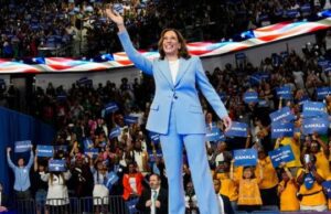 ಡೆಮಾಕ್ರಟಿಕ್ ಪಕ್ಷದ ಅಭ್ಯರ್ಥಿಯಾಗಿ ಕಮಲಾ ಹ್ಯಾರಿಸ್ ಆಯ್ಕೆ