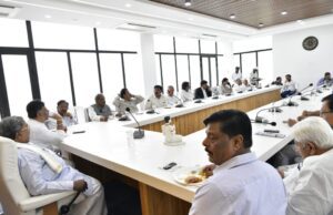 ಮುಖ್ಯಮಂತ್ರಿ ಸಿದ್ದರಾಮಯ್ಯ ನಿವಾಸದಲ್ಲಿ ಸಚಿವರಿಗೆ ಉಪಾಹಾರ ಕೂಟ: ಮುಡಾ ವಿಚಾರ ಅನೌಪಚಾರಿಕ ಚರ್ಚೆ