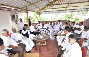 ಮೈಸೂರಿನಲ್ಲಿ ಶಾಸಕರ ಸಭೆ ನಡೆಸಿದ ಮುಖ್ಯಮಂತ್ರಿ ಸಿದ್ದರಾಮಯ್ಯ