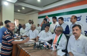 ಸಚಿವ ಕೆ.ಜೆ.ಜಾರ್ಜ್ ಜನಸ್ಪಂದನ: ಇಂಧನ ಇಲಾಖೆಗೆ ಸಂಬಂಧಿಸಿದಂತೆ ಕಾರ್ಯಕರ್ತರ ಅಹವಾಲು ಸ್ವೀಕಾರ