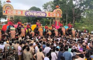 ಮೈಸೂರಿನತ್ತ ಹೆಜ್ಜೆ ಹಾಕಿದ ಗಜಪಡೆ