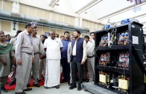 ಬೆಂಗಳೂರಿನ BHEL ವಿದ್ಯುನ್ಮಾನ ಘಟಕಕ್ಕೆ ಕೇಂದ್ರ ಸಚಿವ ಹೆಚ್.ಡಿ.ಕುಮಾರಸ್ವಾಮಿ ಭೇಟಿ