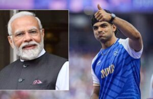 ಅಸಂಖ್ಯಾತ ಕ್ರೀಡಾಪಟುಗಳಿಗೆ ನೀರಜ್ ಸ್ಫೂರ್ತಿಯಾಗಲಿದ್ದಾರೆ: ಪ್ರಧಾನಿ ಮೋದಿ