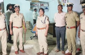 ಅಕ್ರಮ ಪಡಿತರ ಅಕ್ಕಿ ಸಂಗ್ರಹ ಗೋದಾಮಿಗೆ ಎಸ್ಪಿ ಸಂಗೀತಾ ಜಿ. ದಾಳಿ: ಅಕ್ಕಿ ಜಪ್ತಿ