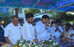 ವೆಂಕಟರೆಡ್ಡಿ ಮುದ್ನಾಳ ಅಂತಿಮ ದರ್ಶನ ಪಡೆದ ಬಿ.ವೈ.ವಿಜಯೇಂದ್ರ