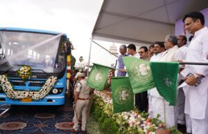 ಮೊದಲ ಹಂತದ 100 ನೂತನ BMTC ಬಸ್ ಗಳ ಲೋಕಾರ್ಪಣೆ
