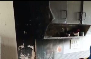 ಮಂಡ್ಯ: ಶಾರ್ಟ್ ಸರ್ಕ್ಯೂಟ್ ನಿಂದ ರೆಫ್ರಿಜರೇಟರ್ ಸ್ಪೋಟ