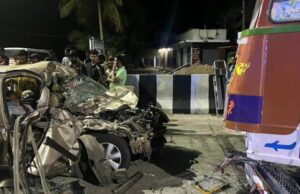 ತಮಿಳುನಾಡಿನಲ್ಲಿ ಭೀಕರ ರಸ್ತೆ ಅಪಘಾತ: ಮಗು ಸೇರಿ ಐವರು ಸ್ಥಳದಲ್ಲೇ ಸಾವು