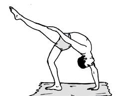 ಏಕಪಾದ ಊರ್ಧ ಧನುರಾಸನ