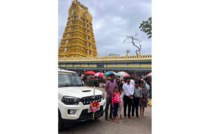 ಜಂಬೂ ಸವಾರಿ ಯಶಸ್ವಿ: ಚಾಮುಂಡೇಶ್ವರಿಗೆ ವಿಶೇಷ ಪೂಜೆ ಸಲ್ಲಿಸಿದ ಡಿಸಿಎಫ್ ಐ.ಬಿ.ಪ್ರಭುಗೌಡ