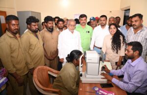 ನಗರದ ಆರೋಗ್ಯ ಕಾಪಾಡುವ ಪೌರಕಾರ್ಮಿಕರ ಆರೋಗ್ಯವೂ ಮುಖ್ಯ: ಜಿ ಟಿ ದೇವೇಗೌಡ