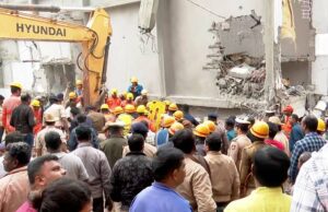 ಬಾಬುಸಾಬ್ ಪಾಳ್ಯದಲ್ಲಿ ಕಟ್ಟಡ ಕುಸಿತ ಪ್ರಕರಣ: ಕರ್ತವ್ಯಲೋಪ ಆರೋಪದಡಿ ಬಿಬಿಎಂಪಿ ಅಧಿಕಾರಿ ಅಮಾನತು