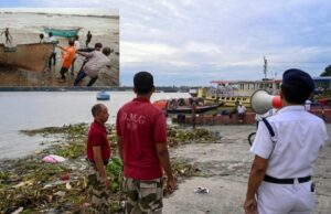 ದಾನಾ ಚಂಡಮಾರುತ: 10ಲಕ್ಷ ಜನ ಸ್ಥಳಾಂತರ- ಅಪಾಯದ ಭೀತಿಯಲ್ಲಿ ಒಡಿಶಾದ 3,000 ಗ್ರಾಮಗಳು