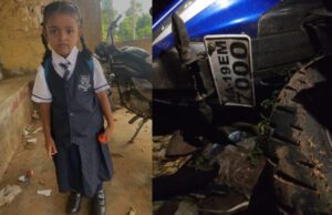 ಜ್ವರಕ್ಕೆ ಮದ್ದು ತರಲು ಹೋಗುತ್ತಿದ್ದ ತಂದೆ ಮಗಳಿಗೆ ಬೈಕ್ ಡಿಕ್ಕಿ: ಬಾಲಕಿ ಸಾವು