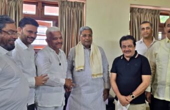 ಶಿಗ್ಗಾಂವಿ ಕೈ ಬಂಡಾಯ: ನಾಮಪತ್ರ ಹಿಂಪಡೆಯುವಂತೆ ಖಾದ್ರಿ ಮನವೊಲಿಸಿದ ಸಿಎಂ ಸಿದ್ದರಾಮಯ್ಯ