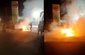 ಪೆಟ್ರೋಲ್ ಪಂಪ್ ಬಳಿಯೇ ಹೊತ್ತಿ ಉರಿದ ಸ್ಕೂಟರ್: ತಪ್ಪಿದ ಭಾರೀ ಅನಾಹುತ