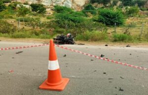 ಬೈಕ್ ಮತ್ತು ಅಪರಿಚಿತ ವಾಹನದ ಮಧ್ಯೆ ಅಪಘಾತ: ಇಬ್ಬರ ಸಾವು