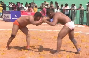 ಗಮನ ಸೆಳೆದ ದೇಸಿ ಕುಸ್ತಿ ಪಂದ್ಯಾವಳಿ