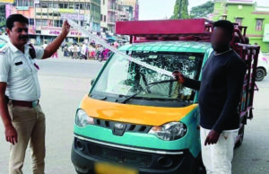 ಹಲವು ಬಾರಿ ಸೀಟ್ ಬೆಲ್ಟ್ ಧರಿಸದಿದ್ದಕ್ಕೆ ಮಂಡ್ಯದ ಚಾಲಕನಿಗೆ 18 ಸಾವಿರ ದಂಡ