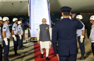 ಜಿ20 ಶೃಂಗಸಭೆ: ಬ್ರೆಜಿಲ್ ಗೆ ಬಂದಿಳಿದ ಪ್ರಧಾನಿ ಮೋದಿ
