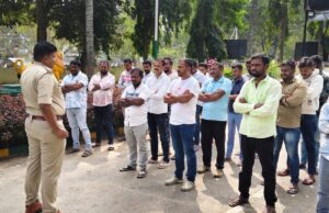 ಕೆಆರ್ಎಸ್ ನಲ್ಲಿ ರೌಡಿ ಶೀಟರ್ ಗಳ ಪೆರೇಡ್