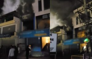 ಆಕಸ್ಮಿಕ ಬೆಂಕಿ ತಗುಲಿ ಫೈನಾನ್ಸ್ ಕಚೇರಿ ಸುಟ್ಟು ಭಸ್ಮ