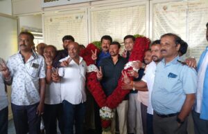 ಬೆಂ.ನಗರ ಜಿಲ್ಲಾ ಸಹಕಾರ ಒಕ್ಕೂಟ ಅಧ್ಯಕ್ಷರಾಗಿ ಜೆ.ಮಂಜುನಾಥ್ ಆಯ್ಕೆ