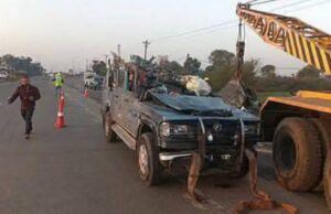 ಕುಂಭಮೇಳಕ್ಕೆ ತೆರಳುತ್ತಿದ್ದ ಕ್ರೂಸರ್ ವಾಹನ ಬಸ್ ಗೆ ಡಿಕ್ಕಿ: ಬೆಳಗಾವಿಯ ಆರು ಮಂದಿ ಸಾವು