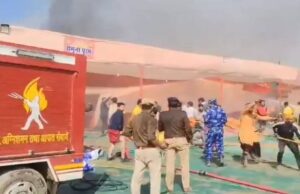 ಮಹಾಕುಂಭ ಮೇಳದಲ್ಲಿ ಮತ್ತೆ ಅಗ್ನಿ ಅವಘಡ