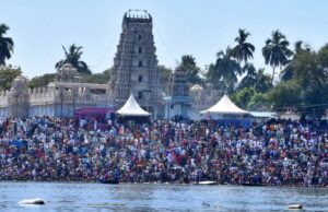 ಮಾಘ ಪೂರ್ಣಿಮೆ: ಟಿ.ನರಸೀಪುರ ಕುಂಭಮೇಳದಲ್ಲಿ ಭಕ್ತರಿಂದ ಪವಿತ್ರ ಸ್ನಾನ