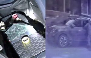 ಹಾವೇರಿ: ಮನೆ ಮುಂದೆ ನಿಲ್ಲಿಸಿದ್ದ ಕಾರಿನ ಗ್ಲಾಸ್ ಒಡೆದು 33 ಲಕ್ಷ ರೂ. ದೋಚಿದ ಕಳ್ಳರು