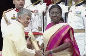 ಹಿರಿಯ ನಟ ಅನಂತ್ ನಾಗ್ಗೆ ಪದ್ಮಭೂಷಣ ಪ್ರಶಸ್ತಿ ಪ್ರಧಾನ