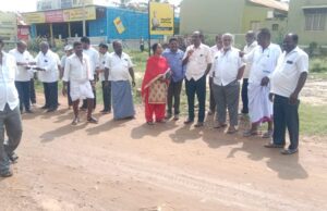 ಹಲ್ಲೇಗೆರೆ : ಕಾರ್ಖಾನೆ ಸ್ಥಳ ಪರಿಶೀಲನೆ, ಸಾರ್ವಜನಿಕ ಉಪಯೋಗಕ್ಕೆ ಅನುಕೂಲ ಮಾಡಿಕೊಡುವ ಭರವಸೆ: ಸಿ.ಡಿ. ಗಂಗಾಧರ