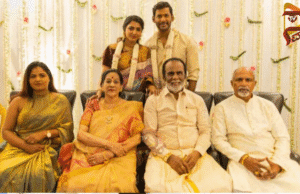 ನಟಿ ಸಾಯಿ ಧನ್ಸಿಕಾ ಜೊತೆ ನಟ ವಿಶಾಲ್ ನಿಶ್ಚಿತಾರ್ಥ