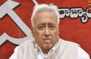 ಕಮ್ಯುನಿಸ್ಟ್ ಪಕ್ಷದ ಹಿರಿಯ ನಾಯಕ ಸುರವರಂ ಸುಧಾಕರ ರೆಡ್ಡಿ ನಿಧನ..!