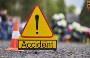 ಬಸ್ ಟೈಯರ್ ಸ್ಫೋಟಗೊಂಡು ಬೈಕ್ಗೆ ಡಿಕ್ಕಿ – ಇಬ್ಬರು ಸಾವು !