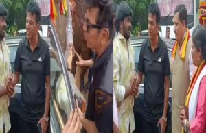 ಶಿವಣ್ಣನ ಕಾಲಿಗೆ ಬಿದ್ದು ಕ್ಷಮೆ ಕೇಳಿದ, ಸಹ ನಟ ಮಡೆನೂರು ಮನು