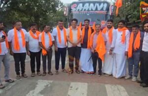 ಕೋರ್ಟ್ ಆವರಣದಿಂದ ಧರ್ಮಸ್ಥಳ ಯಾತ್ರೆ ಹೊರಟ ವಕೀಲರು