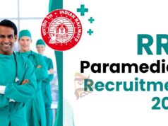 ಆರ್ಆರ್ಬಿ ಪ್ಯಾರಾಮೆಡಿಕಲ್ ಹುದ್ದೆಗಳ ಅರ್ಜಿ ಸಲ್ಲಿಕೆ ದಿನಾಂಕ ವಿಸ್ತರಣೆ..!