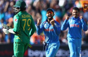 ಇಂಡಿಯಾ-ಪಾಕ್ ಪಂದ್ಯ – ಮೈದಾನದಲ್ಲೇ ಪಾಕ್ನ ಮಾನ ಕಳೆದ ಟೀಮ್ ಇಂಡಿಯಾ